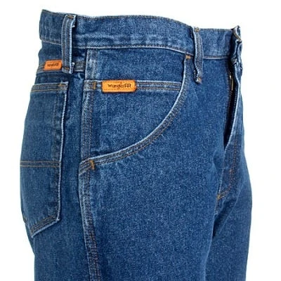 Wrangler Riggs Jeans: Men's Blue Denim FR3W050 Relaxed Fit Flame Resistant Jeans 3 Wrangler Riggs Jeans: Men's Blue Denim FR3W050 Relaxed Fit Flame Resistant Jeans