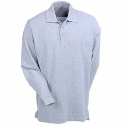 5.11 Tactical Shirts: Heather Grey Cotton Polo Shirt 42056 016 -Work Clothes Store image 67918