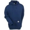 Carhartt Sweatshirts: Men's K121 472 Midweight Navy Hooded Pullover Sweatshirt 2 Carhartt Sweatshirts: Men's K121 472 Midweight Navy Hooded Pullover Sweatshirt -Work Clothes Store image 71809 1