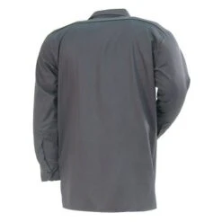 Dickies Shirts: Men's 574 CH Charcoal Twill Long Sleeve Work Shirt
