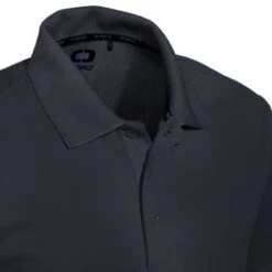 OGIO Shirts: Men's Black OG101 BLK Short Sleeve Polyester Polo Shirt 7 OGIO Shirts: Men's Black OG101 BLK Short Sleeve Polyester Polo Shirt -Work Clothes Store image 78157