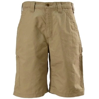Carhartt Shorts: Men's Dark Khaki B147 DKH Cotton Canvas Work Shorts 6 Carhartt Shorts: Men's Dark Khaki B147 DKH Cotton Canvas Work Shorts - Image 4