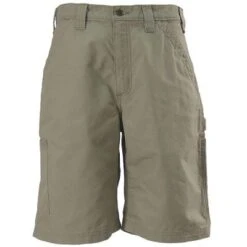 Carhartt Shorts: Men's B147 TAN Cotton Canvas Work Shorts -Work Clothes Store image 80141