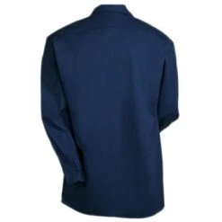 Dickies Shirts: Men's Dark Navy 574 DN Long Sleeve Uniform Shirt