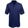 Port Authority Shirts: Silk Touch Navy Knit Polo Shirt K500 NVY -Work Clothes Store image 86908