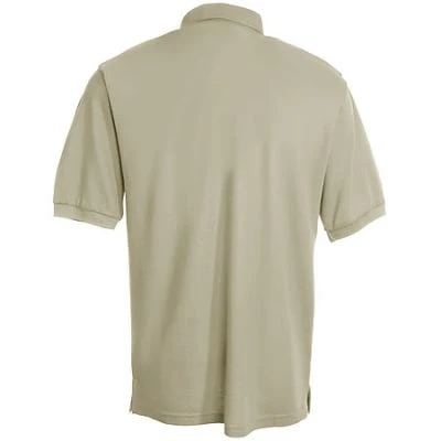Port Authority Shirts: Men's Stone Cotton Blend Polo Shirt K500P STN 5 Port Authority Shirts: Men's Stone Cotton Blend Polo Shirt K500P STN - Image 3