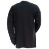 Carhartt Shirts: Men's Black K128 BLK Long Sleeve Workwear Henley Shirt -Work Clothes Store image 87891