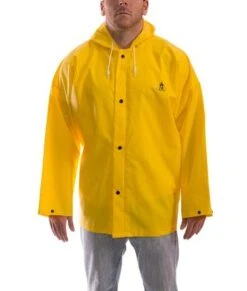 Tingley Rubber: Men's J56107 Yellow Hooded Jacket