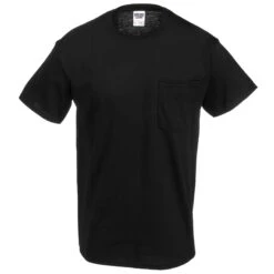 Jerzees Shirts: Men's 29MP BLK Black Dri-Power Heavyweight Pocket T-Shirt 7 Jerzees Shirts: Men's 29MP BLK Black Dri-Power Heavyweight Pocket T-Shirt -Work Clothes Store jerzees 29mp nvy f 01