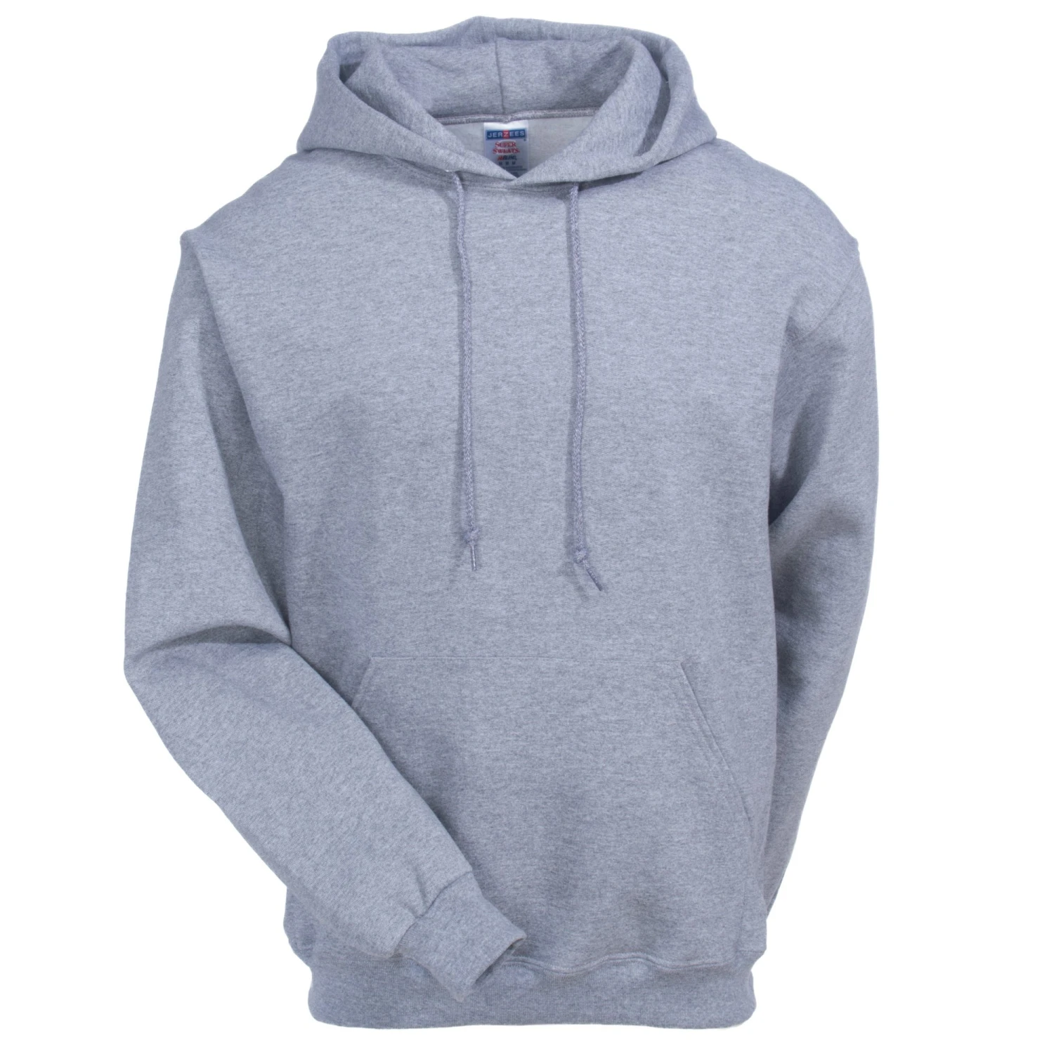Jerzees Sweatshirts: Men's 4997M OXF Oxford Grey Super Sweats Pullover Hooded Sweatshirt 5 Jerzees Sweatshirts: Men's 4997M OXF Oxford Grey Super Sweats Pullover Hooded Sweatshirt - Image 3