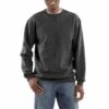 Carhartt Sweatshirt: Men's 104165 026 Carbon Heather Heavyweight Crewneck Paxton 2 Carhartt Sweatshirt: Men's 104165 026 Carbon Heather Heavyweight Crewneck Paxton -Work Clothes Store k124026