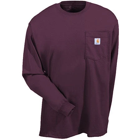 Carhartt Shirts: Men's Port K126 PRT Long Sleeve Cotton Workwear Shirt 4 Carhartt Shirts: Men's Port K126 PRT Long Sleeve Cotton Workwear Shirt - Image 2