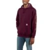 Carhartt Sweatshirts: Men's K288 PRT Port Midweight Hooded Logo Sweatshirt -Work Clothes Store k288 prt