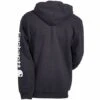 Carhartt Sweatshirts: Men's Black K288 BLK Midweight Pullover Hooded Sweatshirt 2 Carhartt Sweatshirts: Men's Black K288 BLK Midweight Pullover Hooded Sweatshirt -Work Clothes Store k288blk carharttb 01