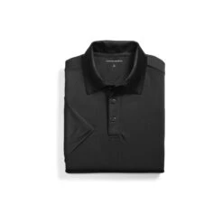 Port Authority Shirt: Men's K540 BLK Black Silk Touch Performance Polo -Work Clothes Store k540 black flat ga18