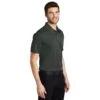 Port Authority Shirt: Men's K540 SG Steel Grey Silk Touch Performance Polo -Work Clothes Store k540 steelgrey model 3q