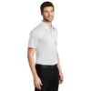 Port Authority Shirt: Men's K540 WHT White Silk Touch Performance Polo 1 Port Authority Shirt: Men's K540 WHT White Silk Touch Performance Polo -Work Clothes Store k540 white model 3q