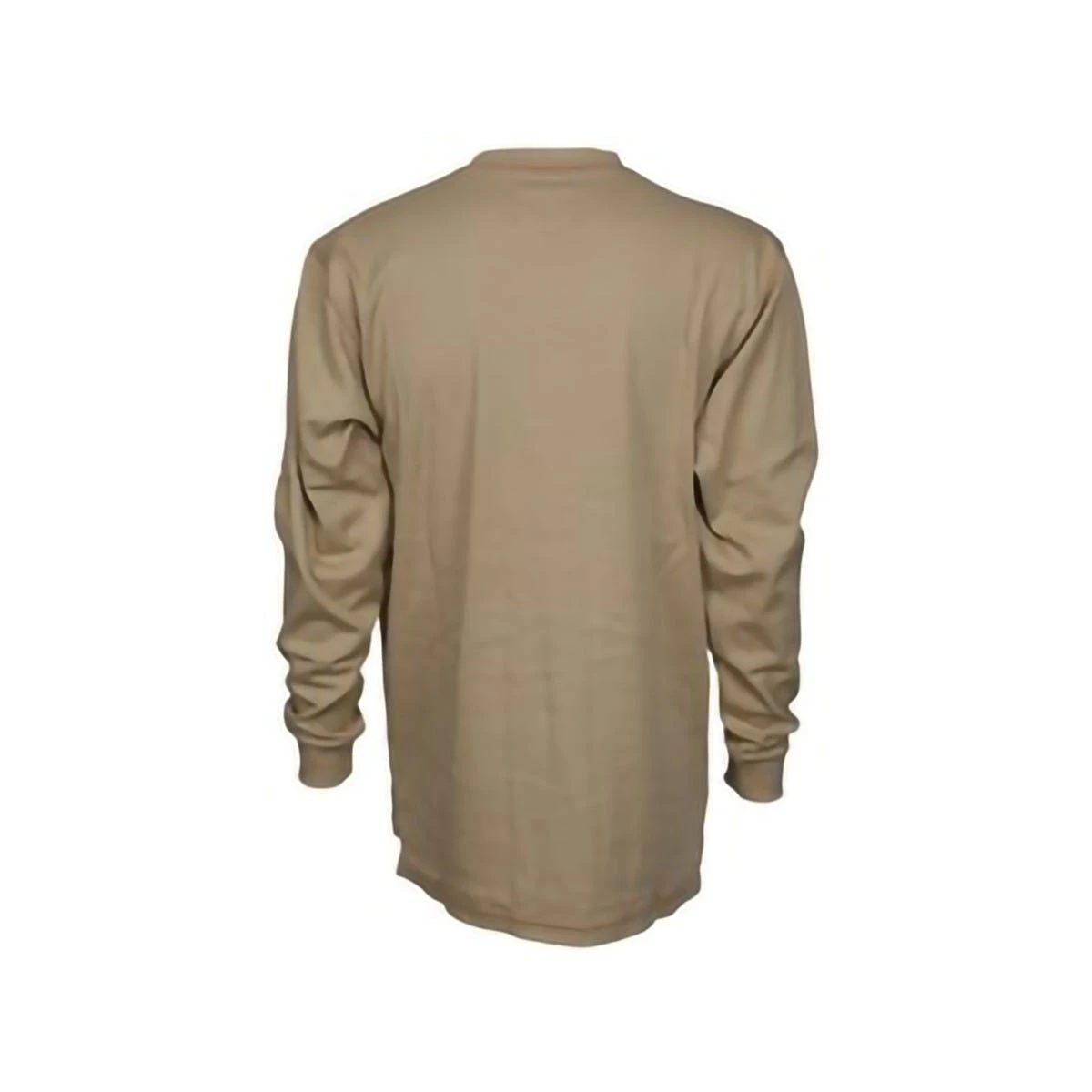 MCR Safety: Men's LST1T Tan Flame Resistant FR Long Sleeve Work Shirts 4 MCR Safety: Men's LST1T Tan Flame Resistant FR Long Sleeve Work Shirts - Image 2