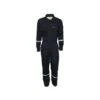 MCR Safety Coveralls: Men's SBC2012 Navy Summit Breeze FR Long Sleeve 7-ounce Cotton Material Coveralls -Work Clothes Store mcr sbc2012 1hm xhiresedit
