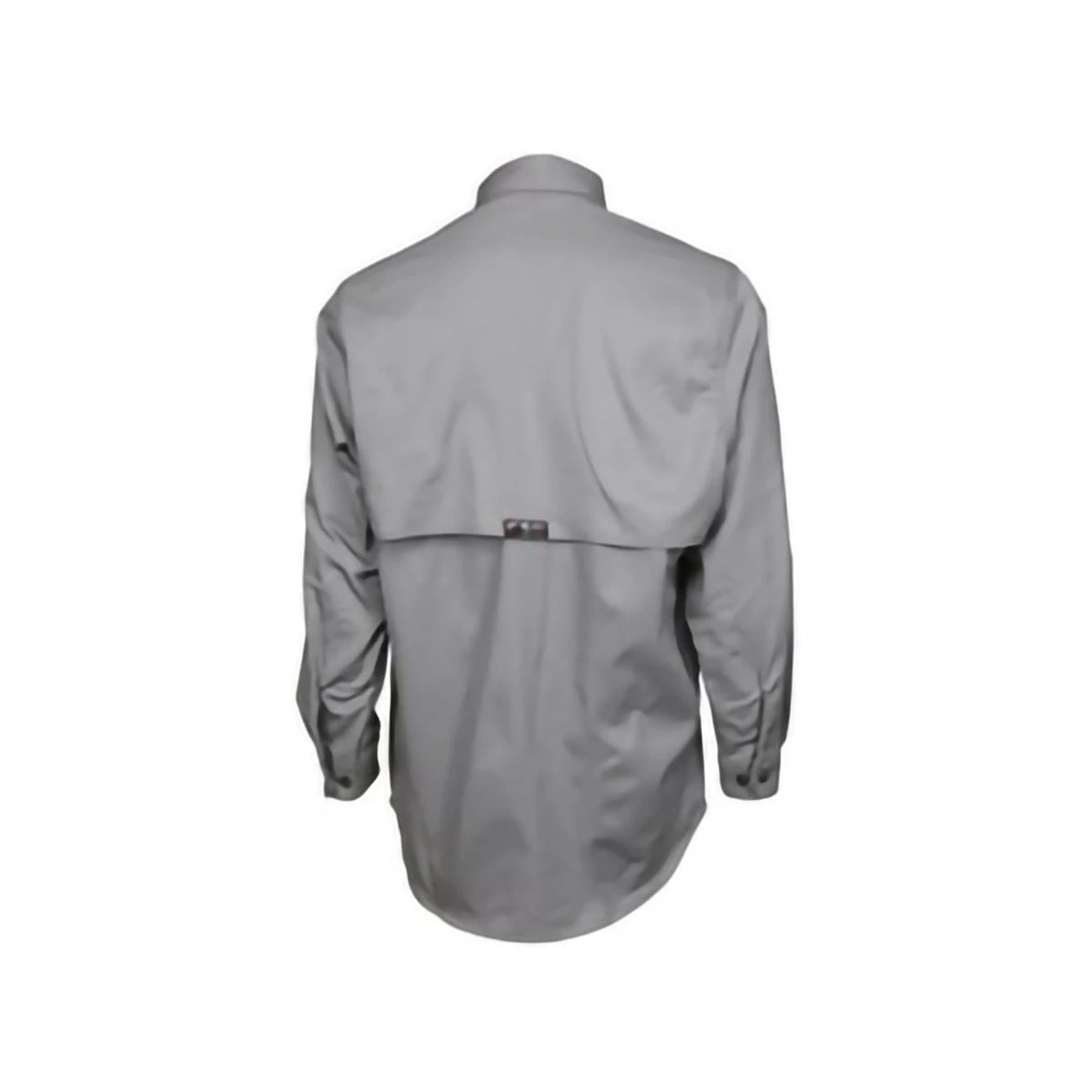 MCR Safety Shirts: Men's SBS2001 Grey FR Summit Breeze Long Sleeve Button Down Shirt 4 MCR Safety Shirts: Men's SBS2001 Grey FR Summit Breeze Long Sleeve Button Down Shirt - Image 2