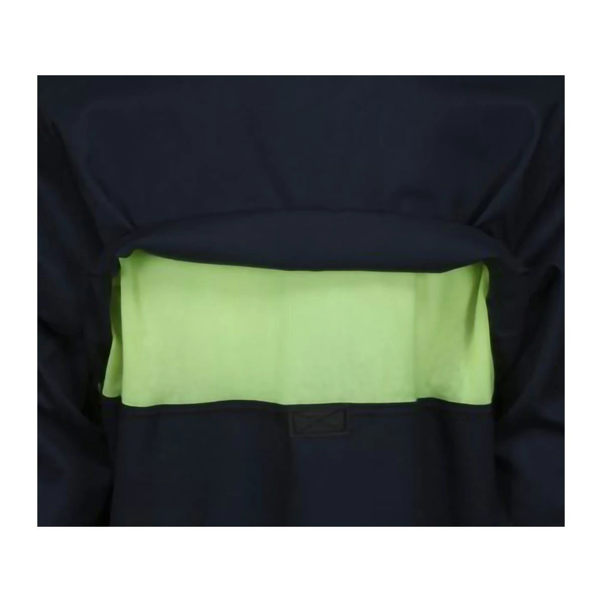 MCR Safety Shirts: Men's SBS2002 Navy FR Summit Breeze Long Sleeve Button Down Shirt 5 MCR Safety Shirts: Men's SBS2002 Navy FR Summit Breeze Long Sleeve Button Down Shirt - Image 3