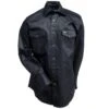 Wrangler Shirts: Men's Black MS70819 Cowboy Cut Long Sleeve Twill Shirt 2 Wrangler Shirts: Men's Black MS70819 Cowboy Cut Long Sleeve Twill Shirt -Work Clothes Store ms70819 1