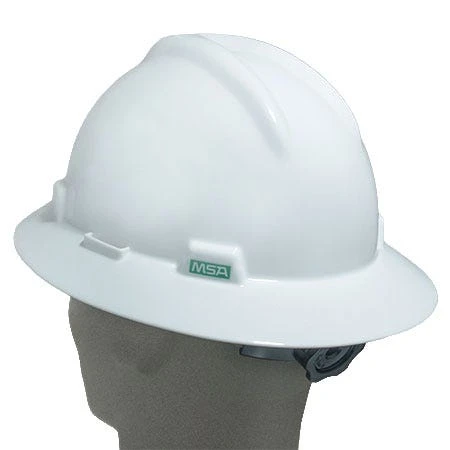 MSA Hard Hats: White 454 475369 Full Brim Ratchet System Safety Hard Hat 3 MSA Hard Hats: White 454 475369 Full Brim Ratchet System Safety Hard Hat