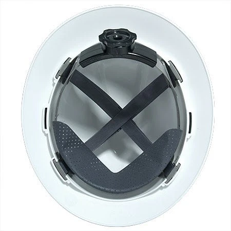 MSA Hard Hats: White 454 475369 Full Brim Ratchet System Safety Hard Hat 4 MSA Hard Hats: White 454 475369 Full Brim Ratchet System Safety Hard Hat - Image 2