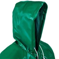 Tingley Coveralls: Men's FR PVC V41108 Waterproof Green Safety Coveralls -Work Clothes Store o41008grn tingleyh 01