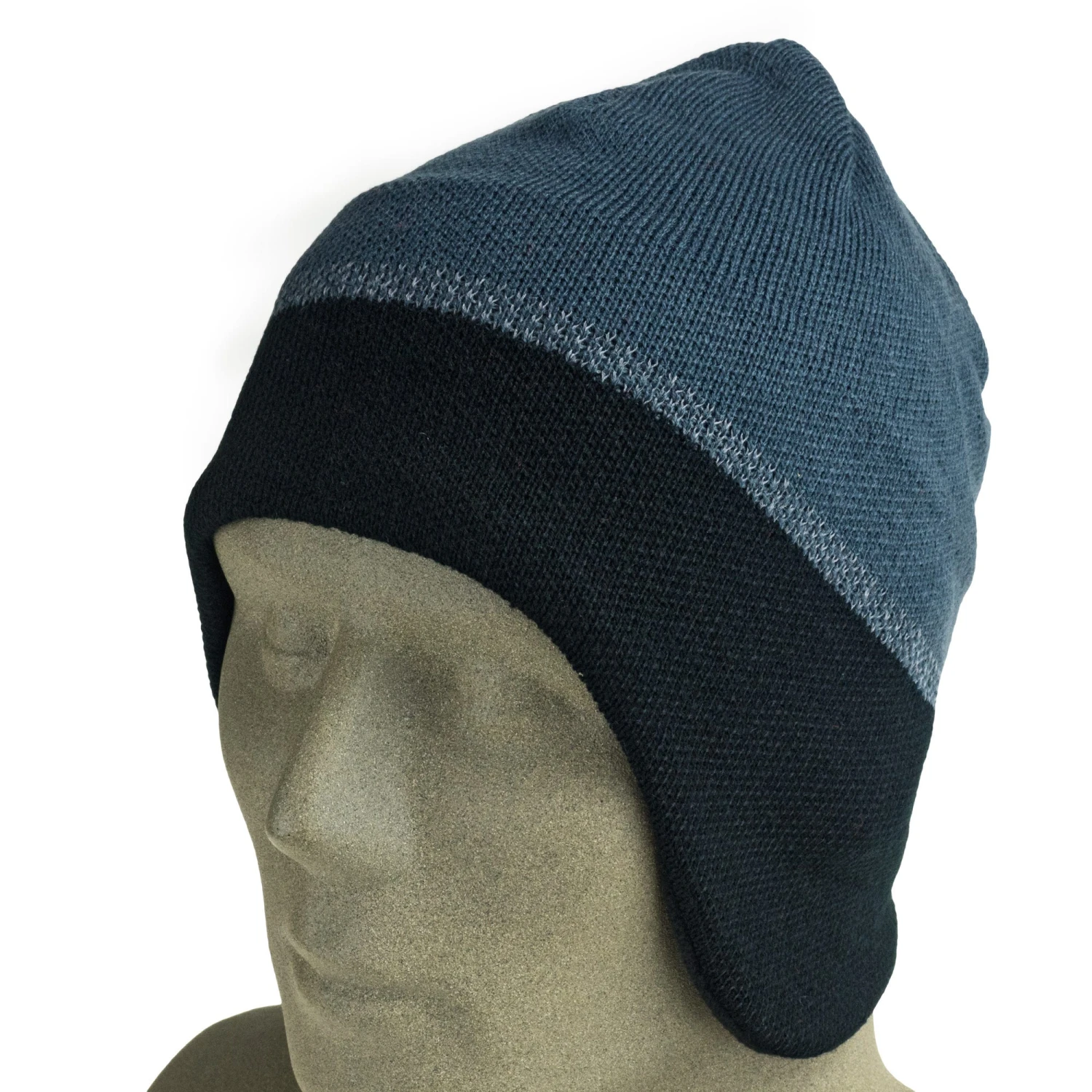Occunomix Hats: LUX EWRB Grey Reflective Ear Warming Beanie 4 Occunomix Hats: LUX EWRB Grey Reflective Ear Warming Beanie - Image 2