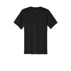 Port & Company Shirt: Men's PC54P JB Jet Black Core Cotton Pocket Tee 13 Port & Company Shirt: Men's PC54P JB Jet Black Core Cotton Pocket Tee -Work Clothes Store pc54p jetblack flat back