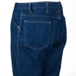 Red Kap Jeans: Men's Indigo PD54 PW Heavyweight Denim Work Jeans -Work Clothes Store pd54pw2 redkapl 01