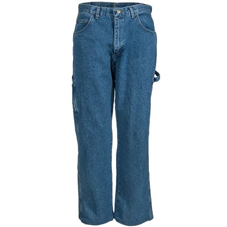 Red Kap Jeans: Men's Stonewashed PD80 SW Loose Fit Work Dungaree Jeans 4 Red Kap Jeans: Men's Stonewashed PD80 SW Loose Fit Work Dungaree Jeans - Image 2