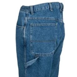 Red Kap Jeans: Men's Stonewashed PD80 SW Loose Fit Work Dungaree Jeans 8 Red Kap Jeans: Men's Stonewashed PD80 SW Loose Fit Work Dungaree Jeans -Work Clothes Store pd80sw2 redcapl 01