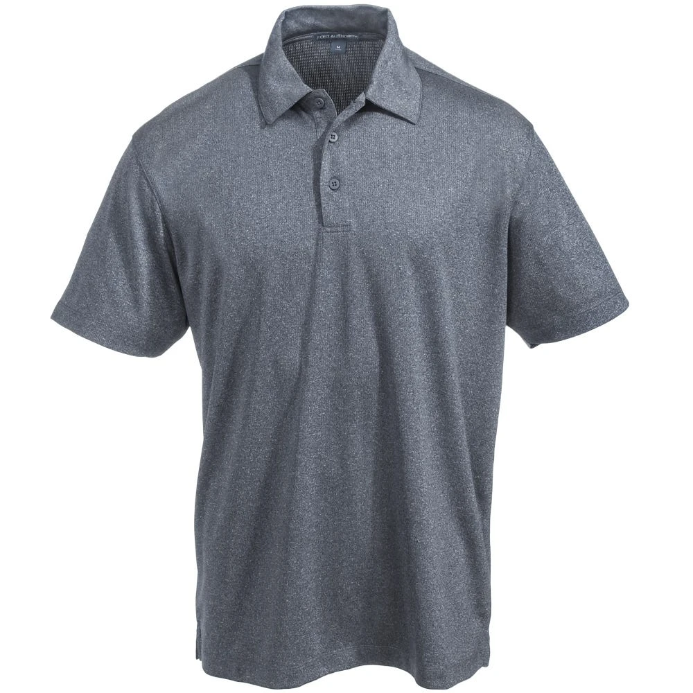 Port Authority Shirts: Men's K576 CHH Charcoal Heather Grey Trace Polo Shirt 5 Port Authority Shirts: Men's K576 CHH Charcoal Heather Grey Trace Polo Shirt - Image 3