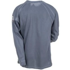 Bulwark Shirts: Men's Charcoal QT32 CH Flame-Resistant IQ Long Sleeve Shirt -Work Clothes Store qt321