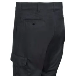 Red Kap Pants: Twill PT88 BK Men's Black Industrial Cargo Pants -Work Clothes Store red kap pt88bk l 01