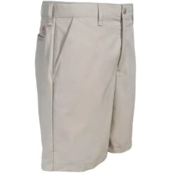 Red Kap Shorts: Men's PT26 TN Tan Plain Front Twill Shorts
