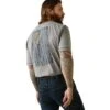 Ariat Rebar Shirts: Men's 10043324 Heather Grey Rebar Workman Reflective Flag T-Shirt -Work Clothes Store s23 mns work 10043324 back