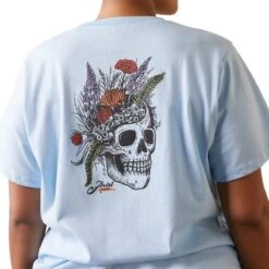 Ariat Rebar Shirts: Women's 10043848 Clearsky CottonStrong Roughneck Graphic T-Shirt 17 Ariat Rebar Shirts: Women's 10043848 Clearsky CottonStrong Roughneck Graphic T-Shirt -Work Clothes Store s23 wms work 10043848 detail01 plus