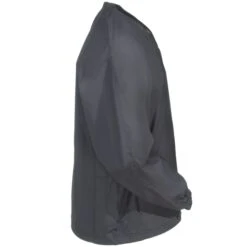 Sport-Tek Shirts: Men's JST72 GGY V-Neck Graphite Grey Raglan Wind Shirt -Work Clothes Store sport tek jst72 ggy r 01