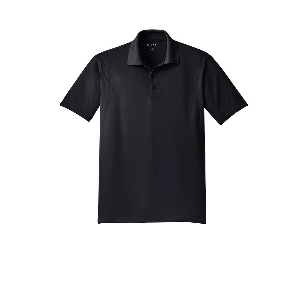 Sport-Tek Shirts: Men's ST650 BLK Black Moisture-Wicking Micropique Polo Shirt 7 Sport-Tek Shirts: Men's ST650 BLK Black Moisture-Wicking Micropique Polo Shirt - Image 5