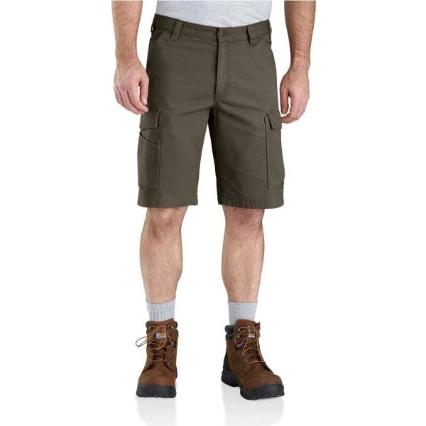 Carhartt Shorts: Men's 103542 217 Tarmac Rugged Flex Rigby Cargo Shorts 3 Carhartt Shorts: Men's 103542 217 Tarmac Rugged Flex Rigby Cargo Shorts
