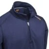 Timberland PRO Workwear: Men's Understory TB0A112J 440 Quarter-Zip Navy Midlayer Fleece Shirt -Work Clothes Store timberland tboa112j440 cd 01