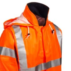 Tingley Jackets: Men's J44129 Orange High Vis FR Waterproof Eclipse Work Jacket -Work Clothes Store tingley c44129 short cd 01