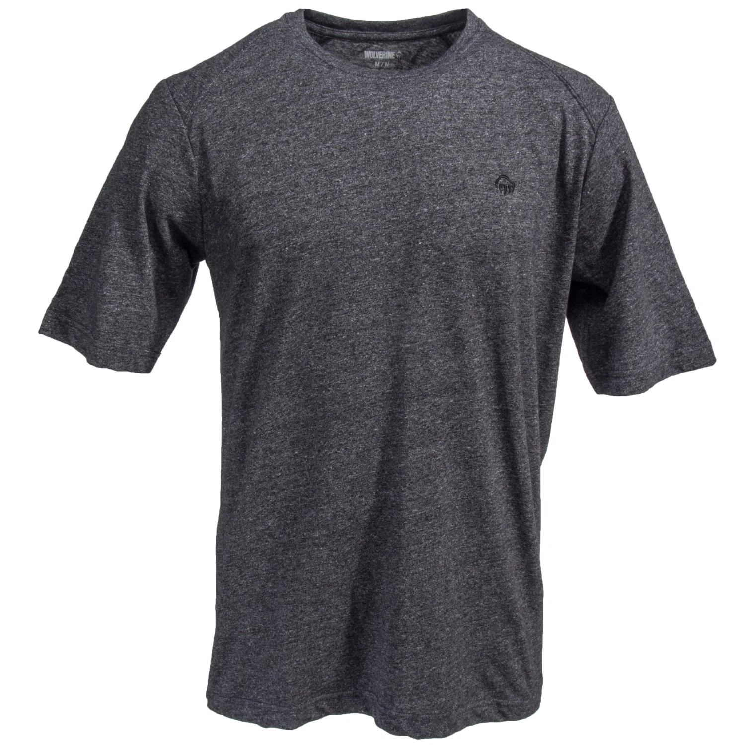 Wolverine Shirts: Men's W1205150 003 Black Heather Edge Short Sleeve Shirt 5 Wolverine Shirts: Men's W1205150 003 Black Heather Edge Short Sleeve Shirt - Image 3