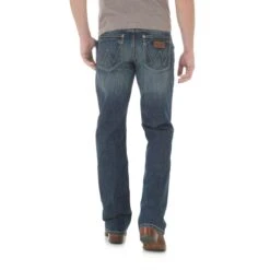 Wrangler Jeans: Men's WLT77LY Layton Wrangler Retro Limited Edition Slim Boot Jean -Work Clothes Store wlt77ly bb01 swbb prd