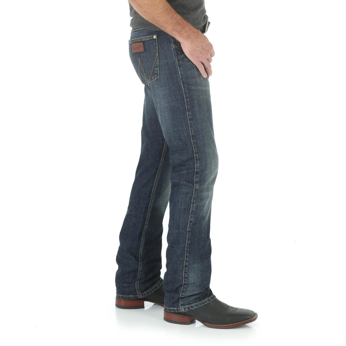 Wrangler Jeans: Men's WLT88BZ Bozeman Wrangler Retro Limited Edition Slim Straight Jean 5 Wrangler Jeans: Men's WLT88BZ Bozeman Wrangler Retro Limited Edition Slim Straight Jean - Image 3