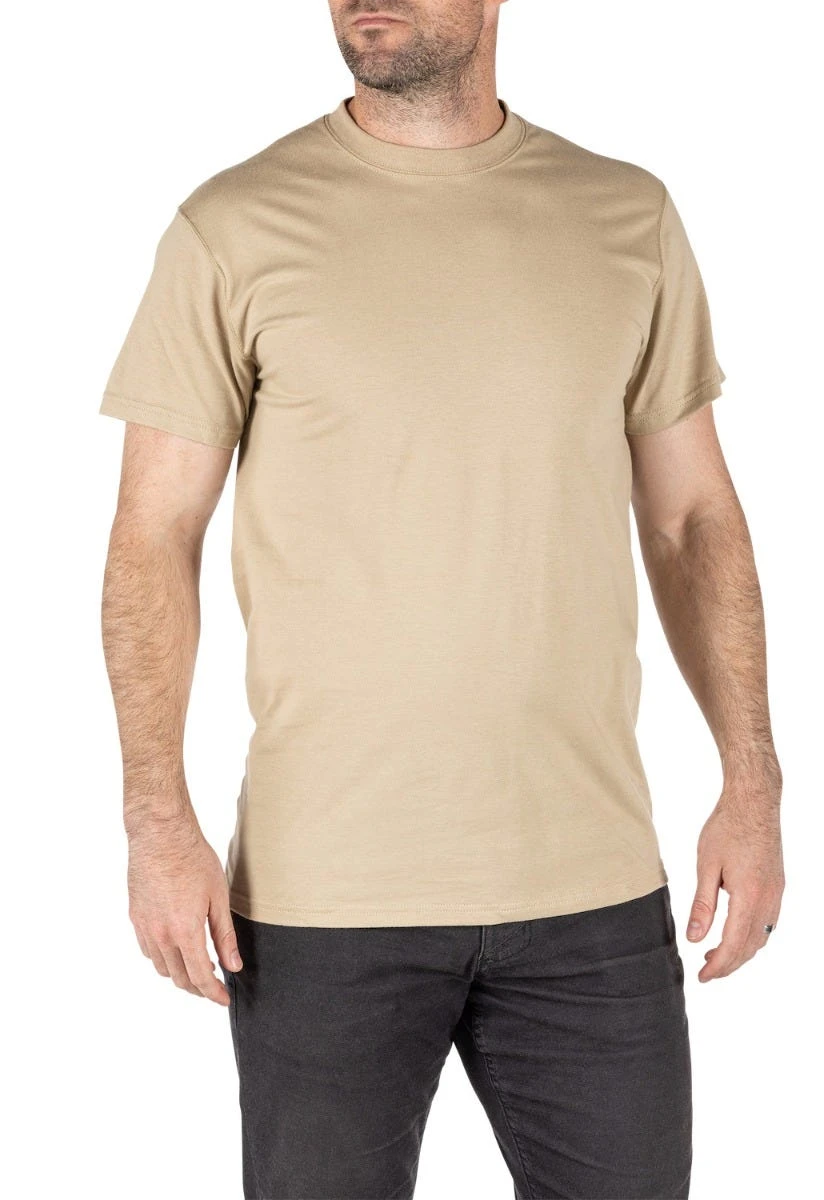 5.11 Tactical Shirts: Men's 3-Pack Utili-T 40016 165 Tan Tactical Shirt 6 5.11 Tactical Shirts: Men's 3-Pack Utili-T 40016 165 Tan Tactical Shirt - Image 4