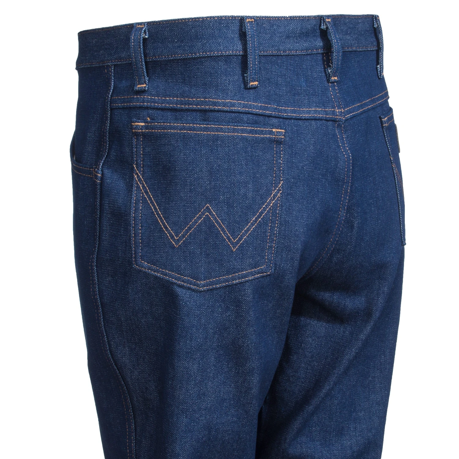 Wrangler Jeans: Men's Navy 0945 NAV Cowboy Cut Regular Fit Rigid Boot Cut Jeans 5 Wrangler Jeans: Men's Navy 0945 NAV Cowboy Cut Regular Fit Rigid Boot Cut Jeans - Image 3